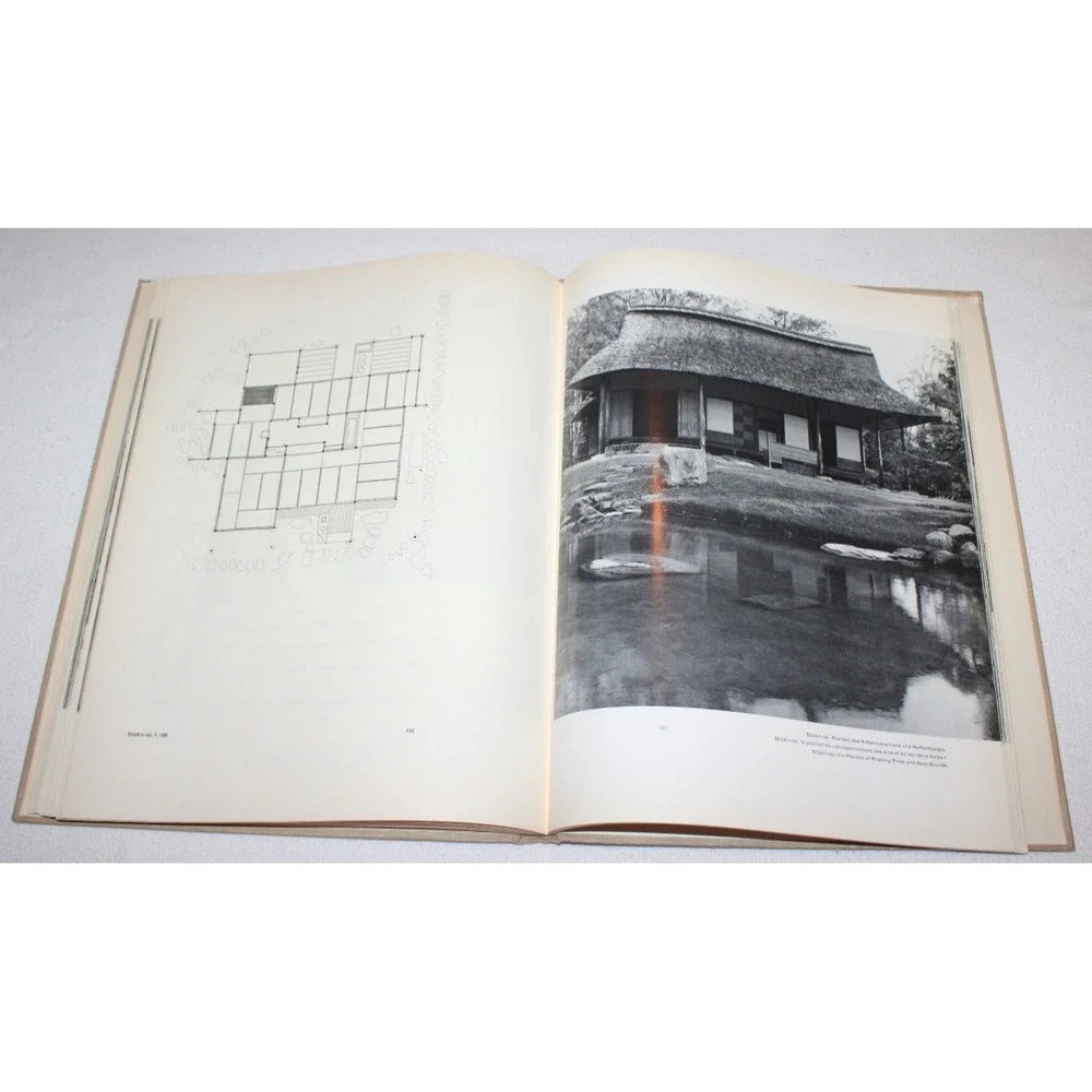 Japanese Temples and Tea-House by Werner Blaser HB 1956